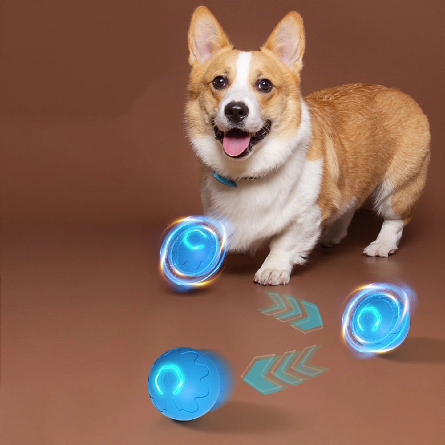 Dog Toys for Large Dogs Automatic Smart Teasing Dog Ball Gravity Intelligent Jump Ball Electric Charging Dog Toy, Pet Supplies